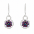 Celestial Rainbow Drop Earrings