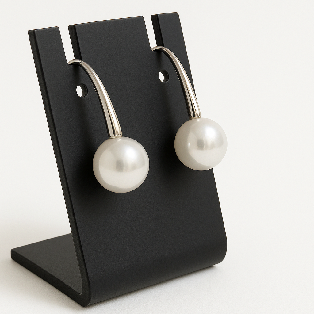 Elegant Pearl Drop Earrings
