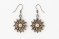 Filigree Flower Dangle Earrings