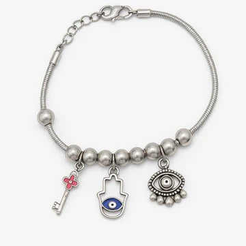 Lucky Charms Evil Eye Bracelet
