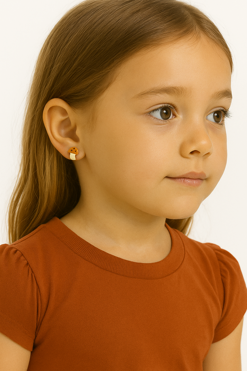 Magic Mushroom Studs