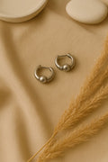 Orb Hoop Earrings