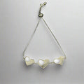 Triple Heart Charm Bracelet