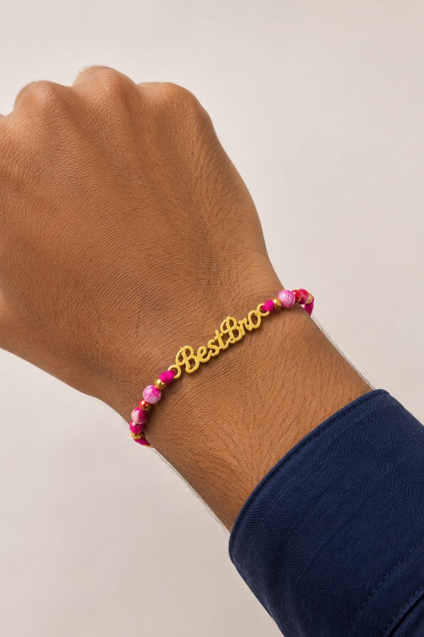 Best Bro Rakhi – Silver & Gold Plated Raksha Bandhan Rakhi