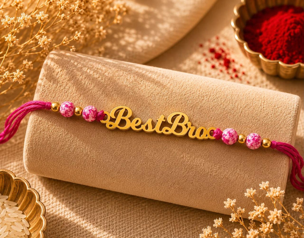 Best Bro Rakhi – Silver & Gold Plated Raksha Bandhan Rakhi