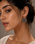 Bloom Petal Drop Earrings – 925 Sterling Silver Bloom