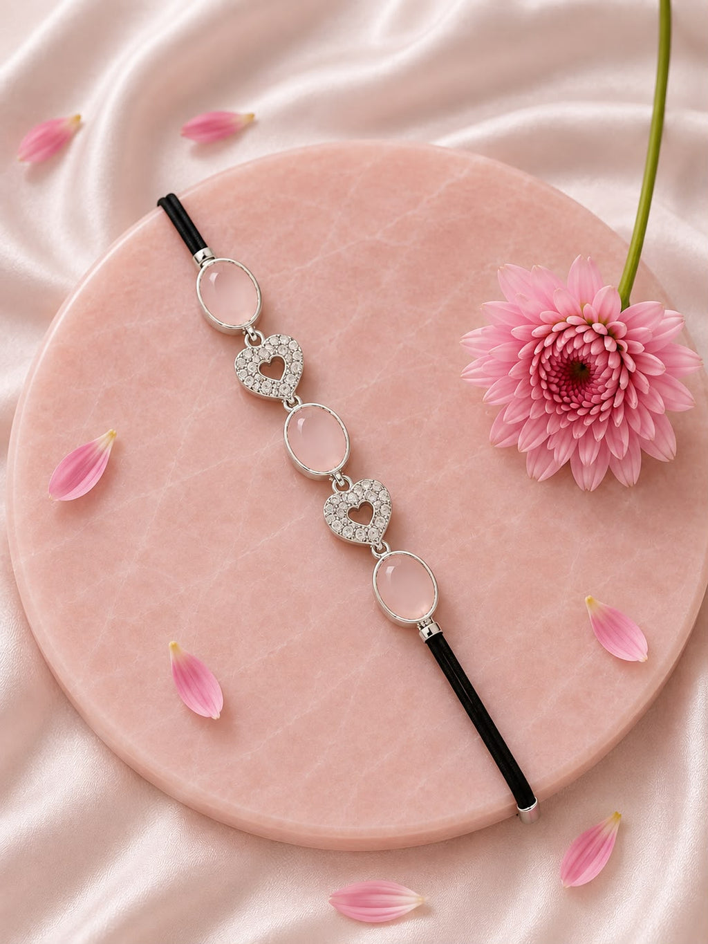 Halo Bloom Bracelet– 925 Sterling Silver Elegance