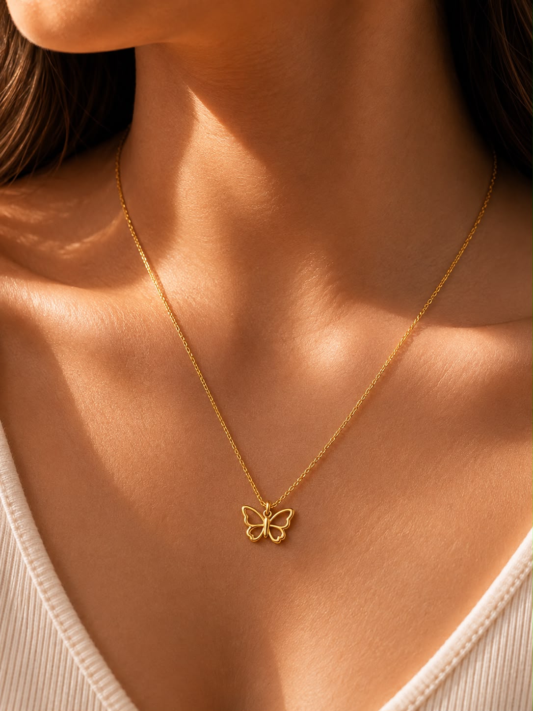 Golden Whispering- 925 Sterling Silver